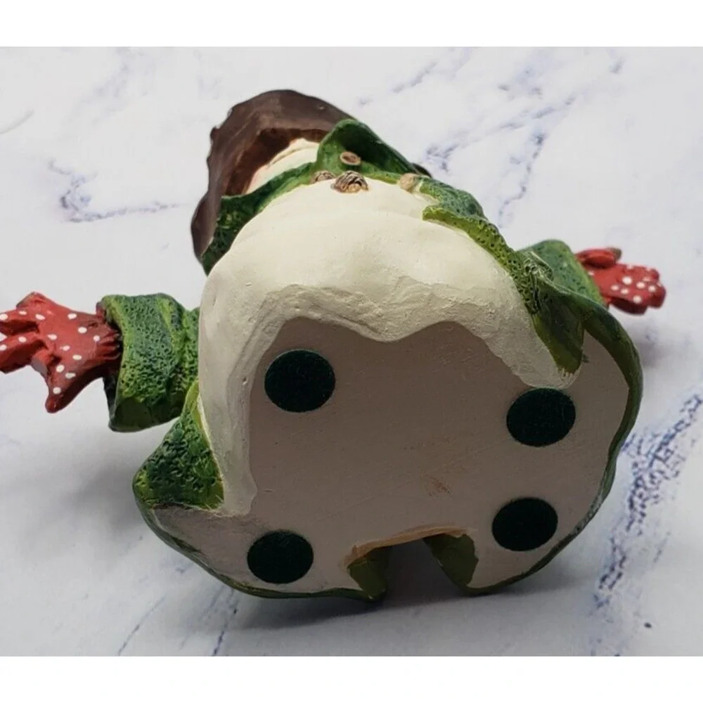 Hallmark Mitford Miss Rose Snowman Scarecrow 3 Inch Resin Figurine - Picture 6 of 9